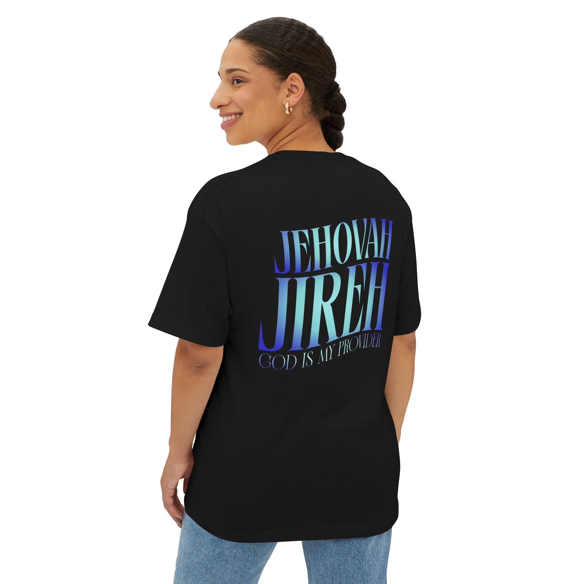 Jehovah Jireh: Unisex Oversized Tee